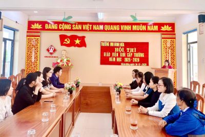 HỘI THI GIÁO VIÊN GIỎI CẤP TRƯỜNG NĂM HỌC 2025 – 2026
