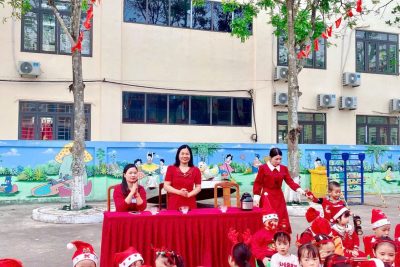 NOEL YÊU THƯƠNG TẠI TRƯỜNG MẦM NON NINH HÒA