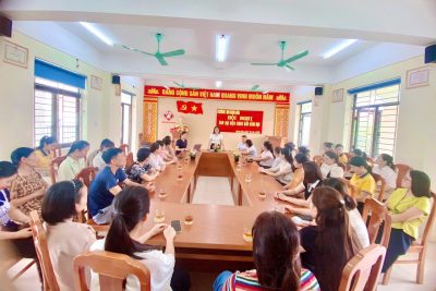 Hội nghị Ban đại diện cha mẹ học sinh và họp phụ huynh tại các nhóm lớp đầu năm học 2025-2026