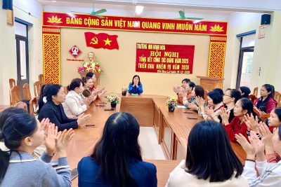 Hội nghị tổng kết công tác Đảng năm 2025, triển khai nhiệm vụ năm 2026 của Trường Mầm non Ninh Hòa