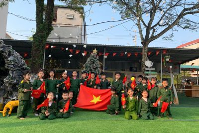 TRƯỜNG MẦM NON NINH HÒA – HƯỚNG VỀ NGÀY 22/12