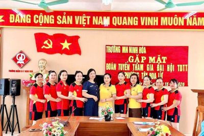 GẶP MẶT ĐOÀN TUYỂN THAM GIA ĐẠI HỘI TDTT PHƯỜNG TÂY HOA LƯ LẦN THỨ 1 NĂM 2026